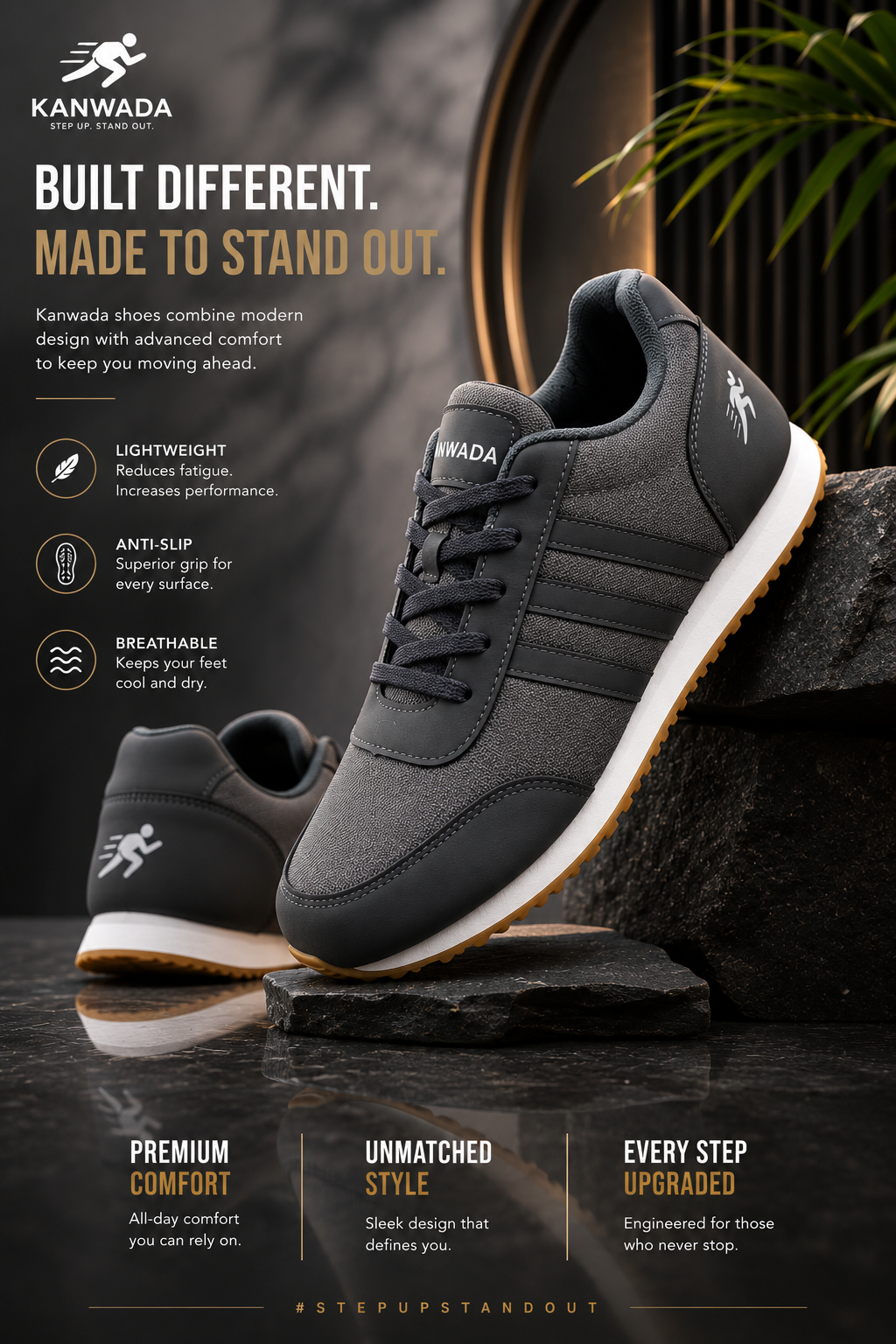 KANWADA Unisex Premium Lightweight Running Shoes - For Men & Women