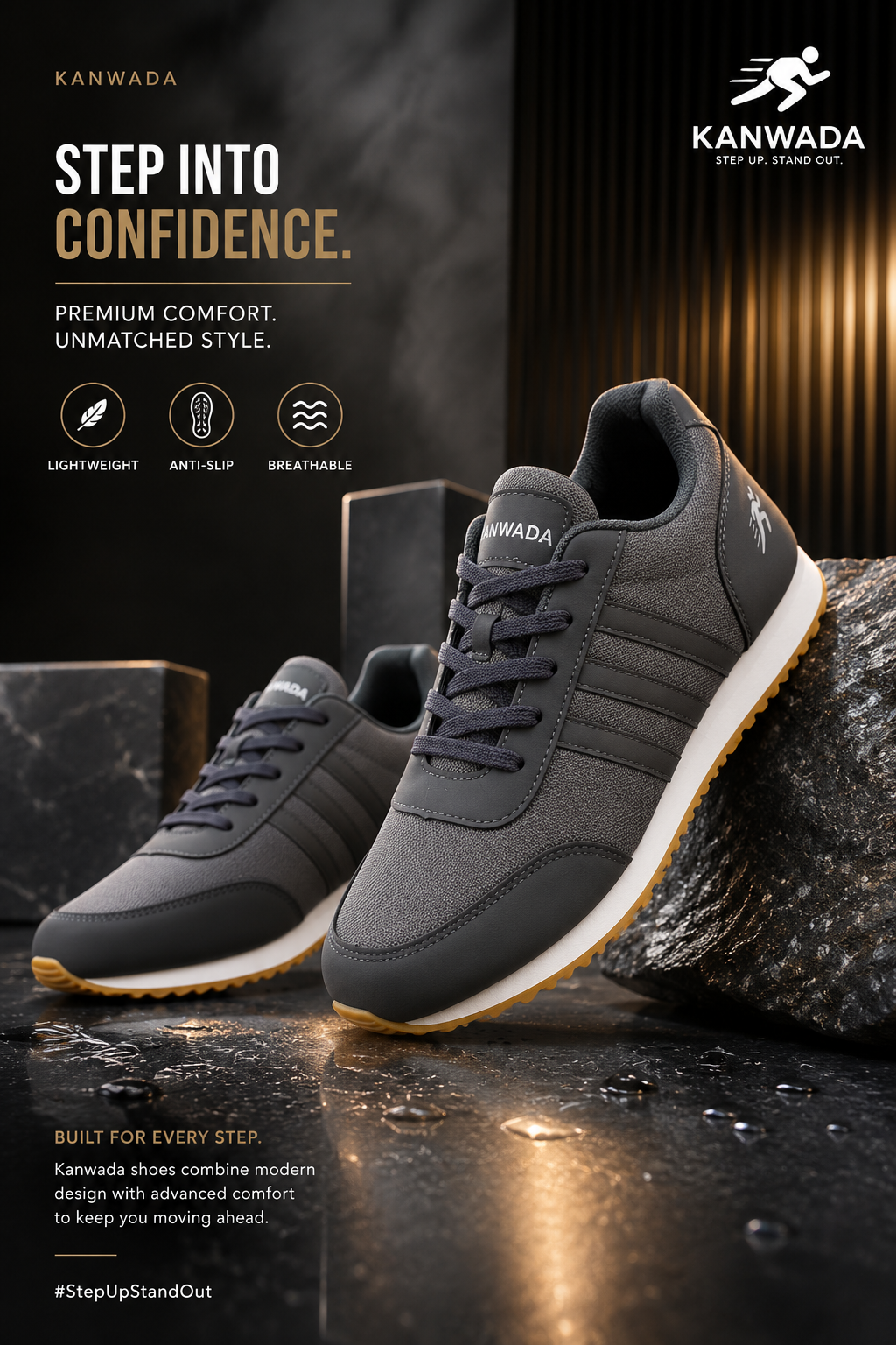 KANWADA Unisex Premium Lightweight Running Shoes - For Men & Women