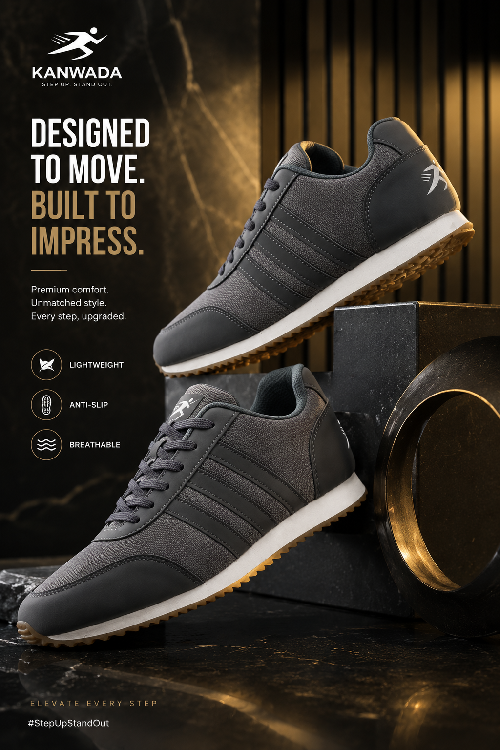KANWADA Unisex Premium Lightweight Running Shoes - For Men & Women