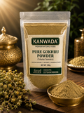 Kanwada Pure Gokhru Powder (200g) | Natural Herbal Nutritional Supplement