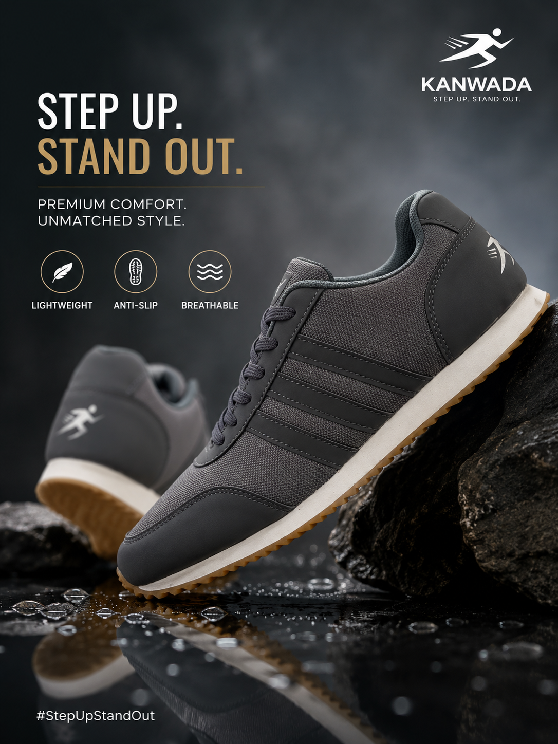 KANWADA Unisex Premium Lightweight Running Shoes - For Men & Women